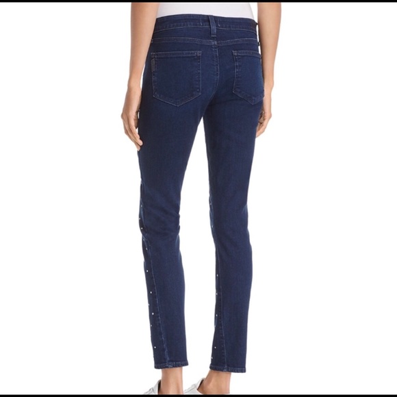 Paige Verdugo Ultra-Skinny Indigo Krystal Jean 29 - Picture 2 of 7